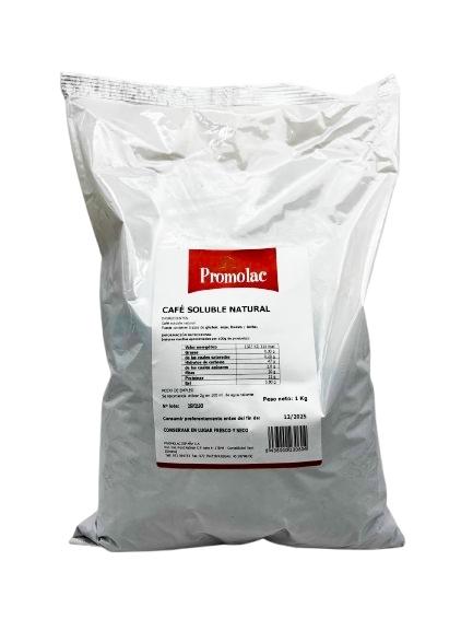 CAFE SOLUBLE NATURAL 1 KG.
