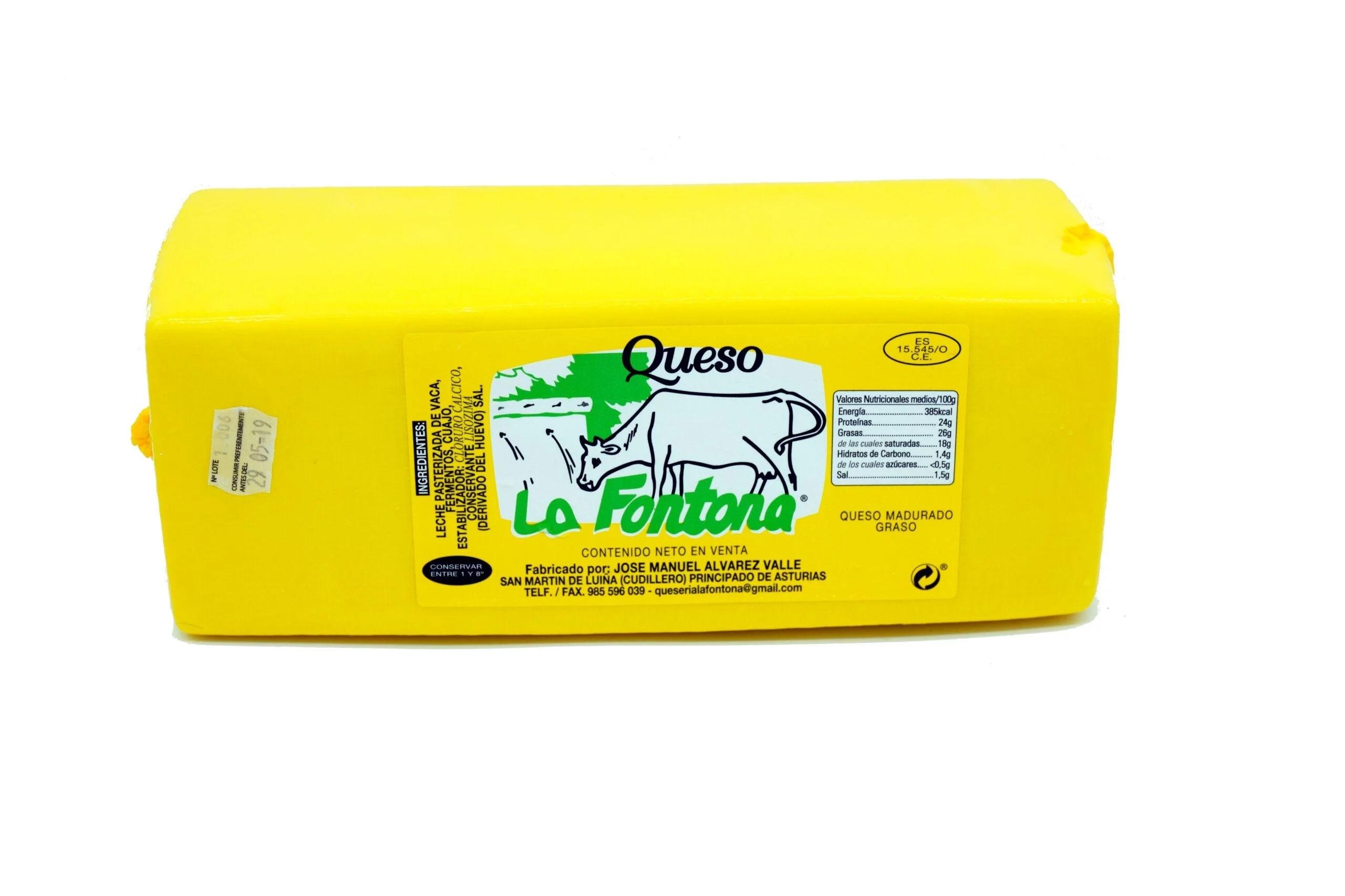 QUESO BARRA LA FONTONA