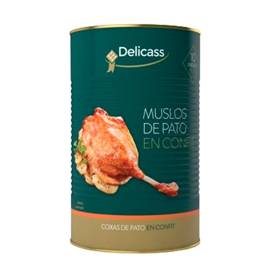 CONFIT PATO MUSLOS 10ud/lata 4ud/C