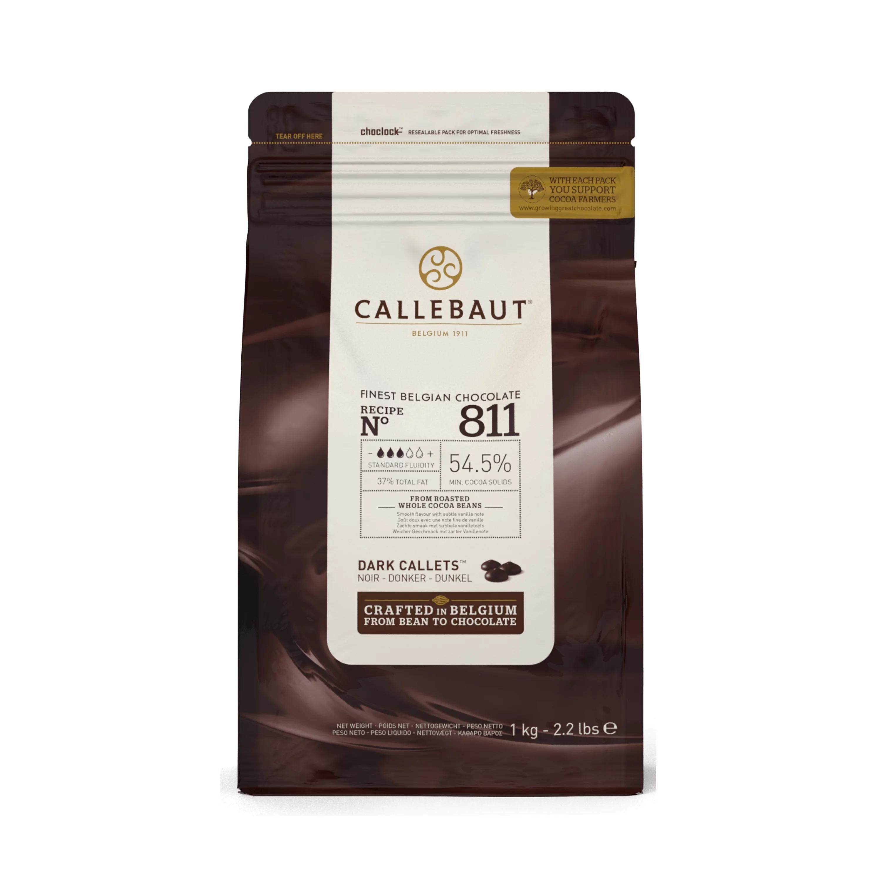 COBERTURA DE CHOCOLATE NEGRO PERLA 54% 1Kg
