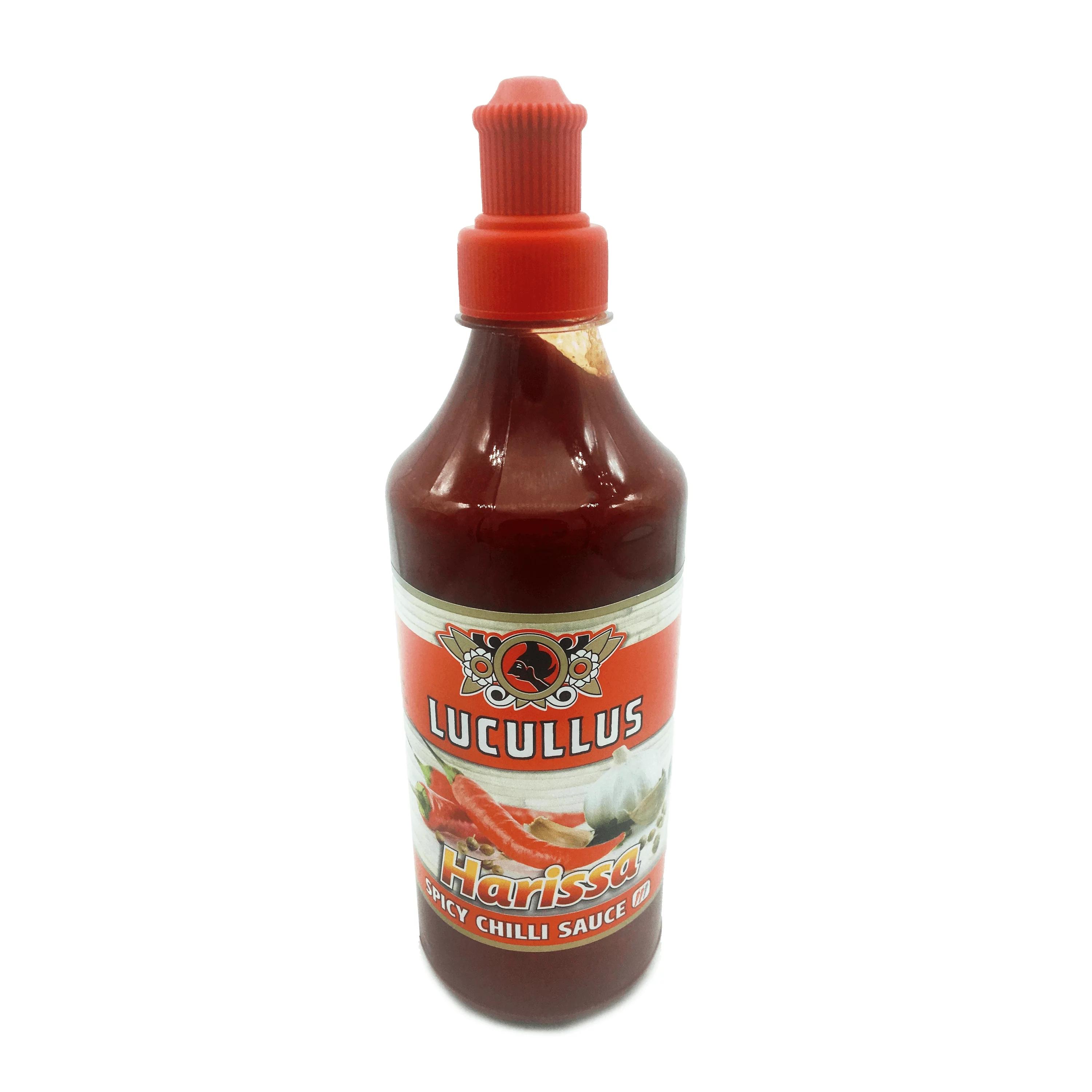 SALSA HARISSA LUCULLUS 500ML.