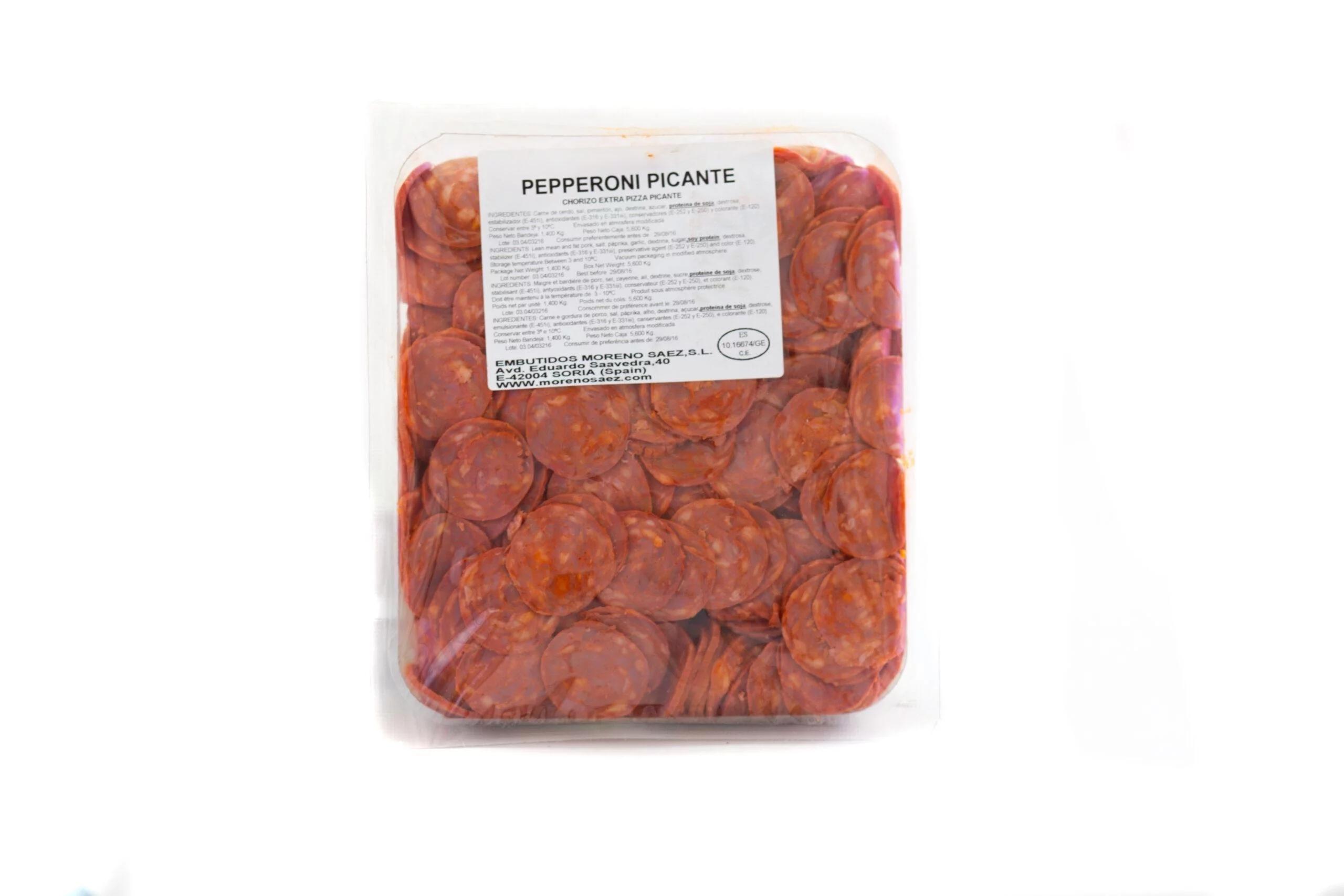 LONCHAS CHORIZO PICANTE 1,4 kg