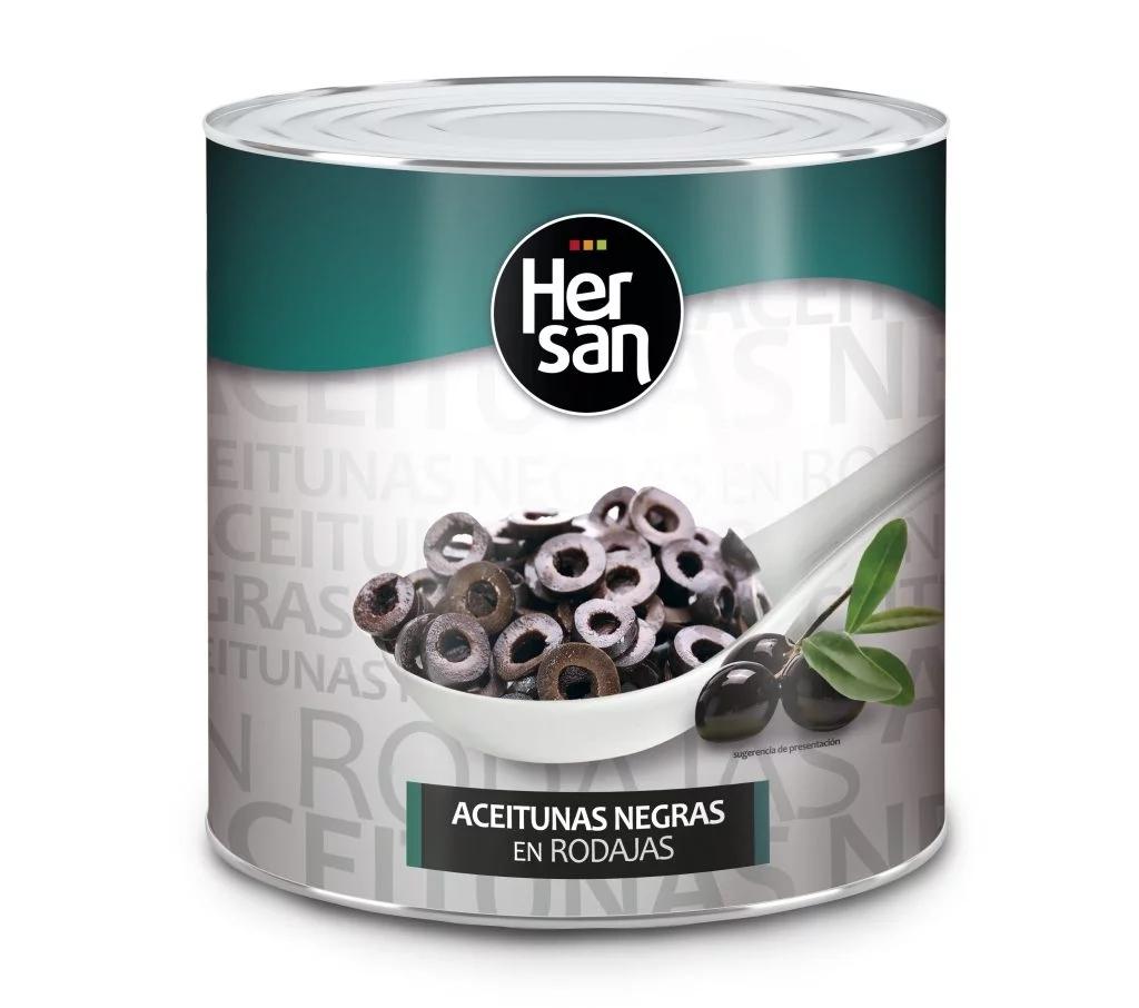 OLIVES LAMINADES NEGRES 1,5 Kg