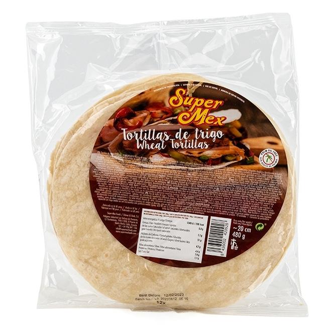 TORTILLA  30 cm. 6 bol. x 18 ud