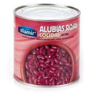 ALUBIAS PINTAS COCIDAS 3 KG.