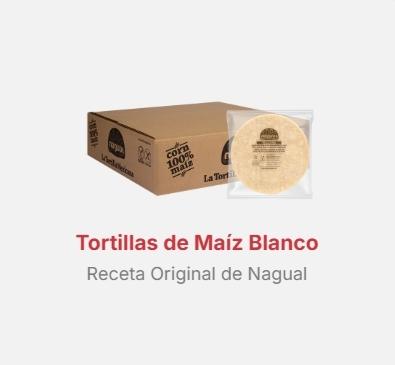 TORTILLAS MAIZ BLANCO 15cmX12bol