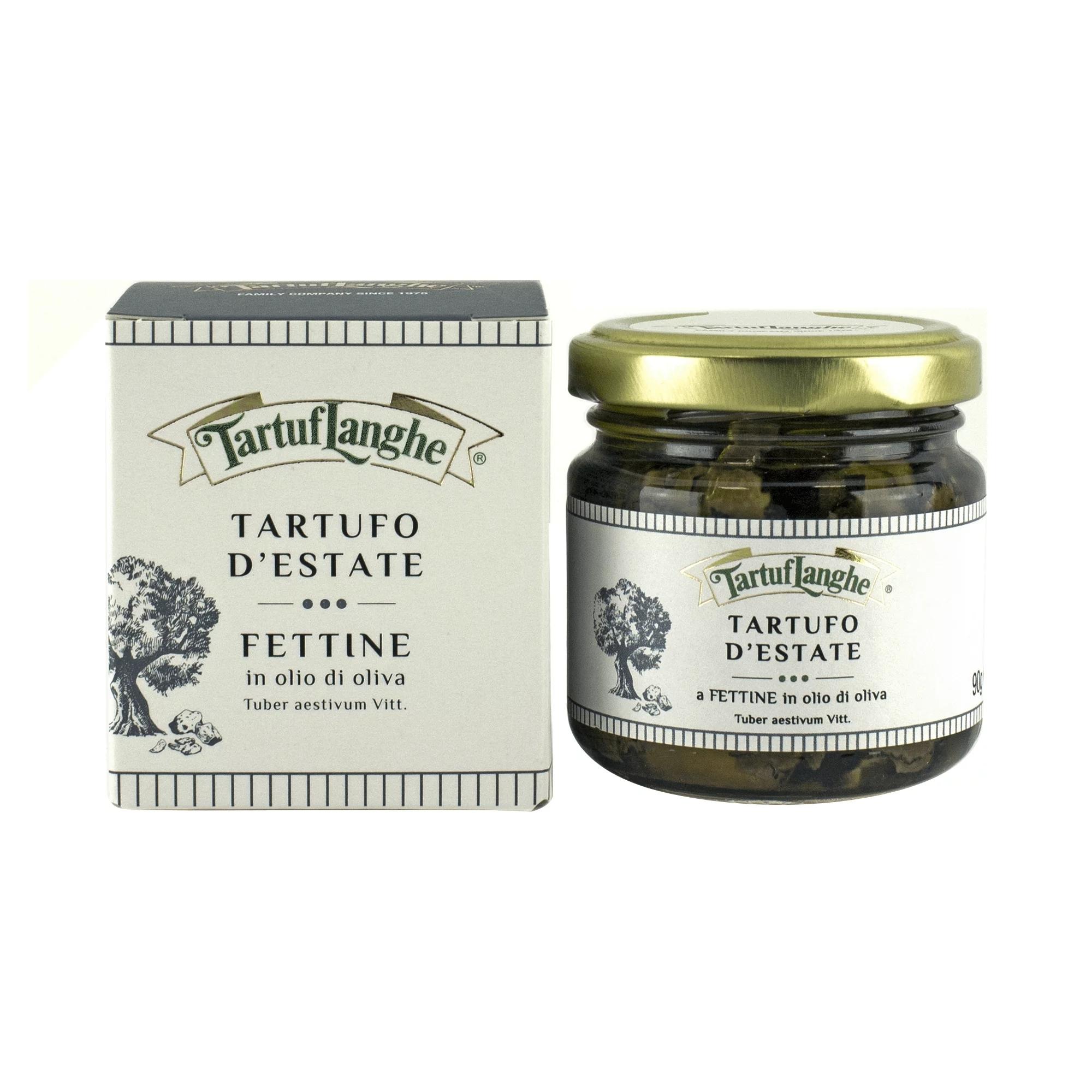 LAMINAS DE TRUFA DE VERANO EN ACEITE DE OLIVA 90G