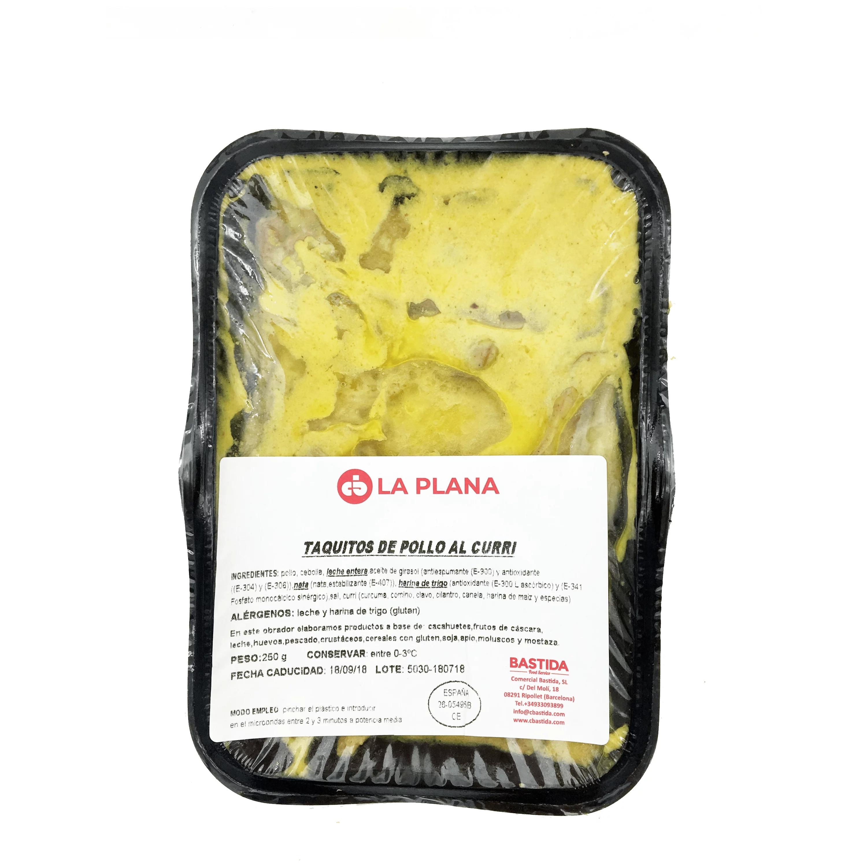 TAQUITOS DE POLLO AL CURRY 340