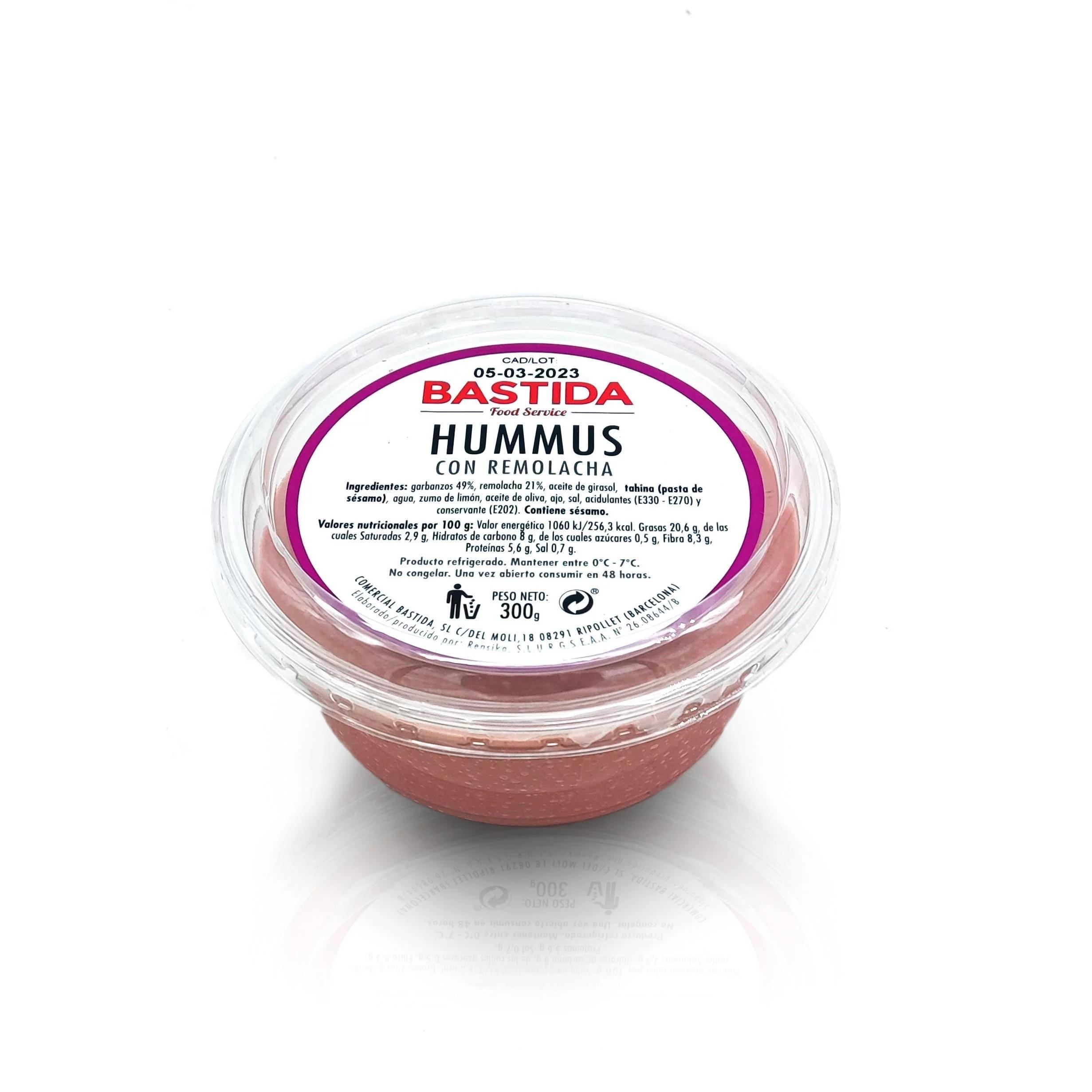 HUMMUS REMOLACHA 4X300gr.