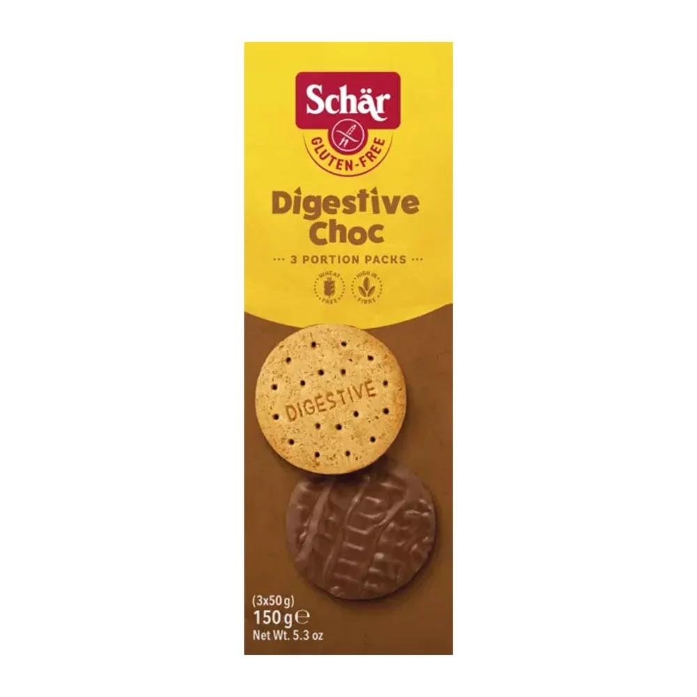 DIGESTIVE CHOC 150gr. S/GLUTEN