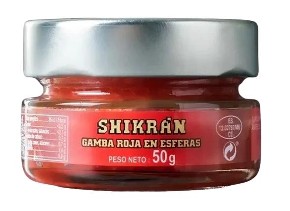 PERLAS DE GAMBA ROJA 50G