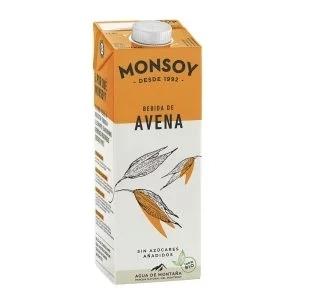 BEBIDA DE AVENA MONSOY BIO 1L.