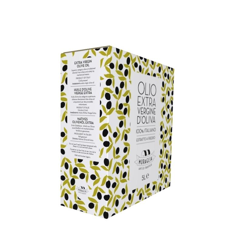 BAG IN BOX OLIO EVO FRUTTATO INTENSO  5L.