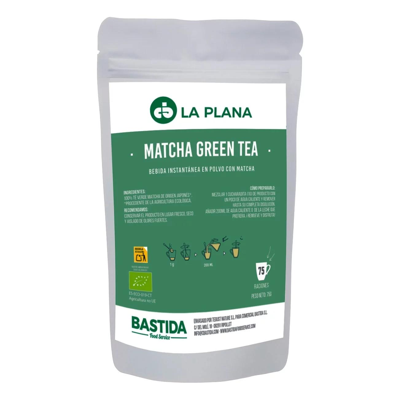 TE MATCHA 100% BIO 75G LA PLANA