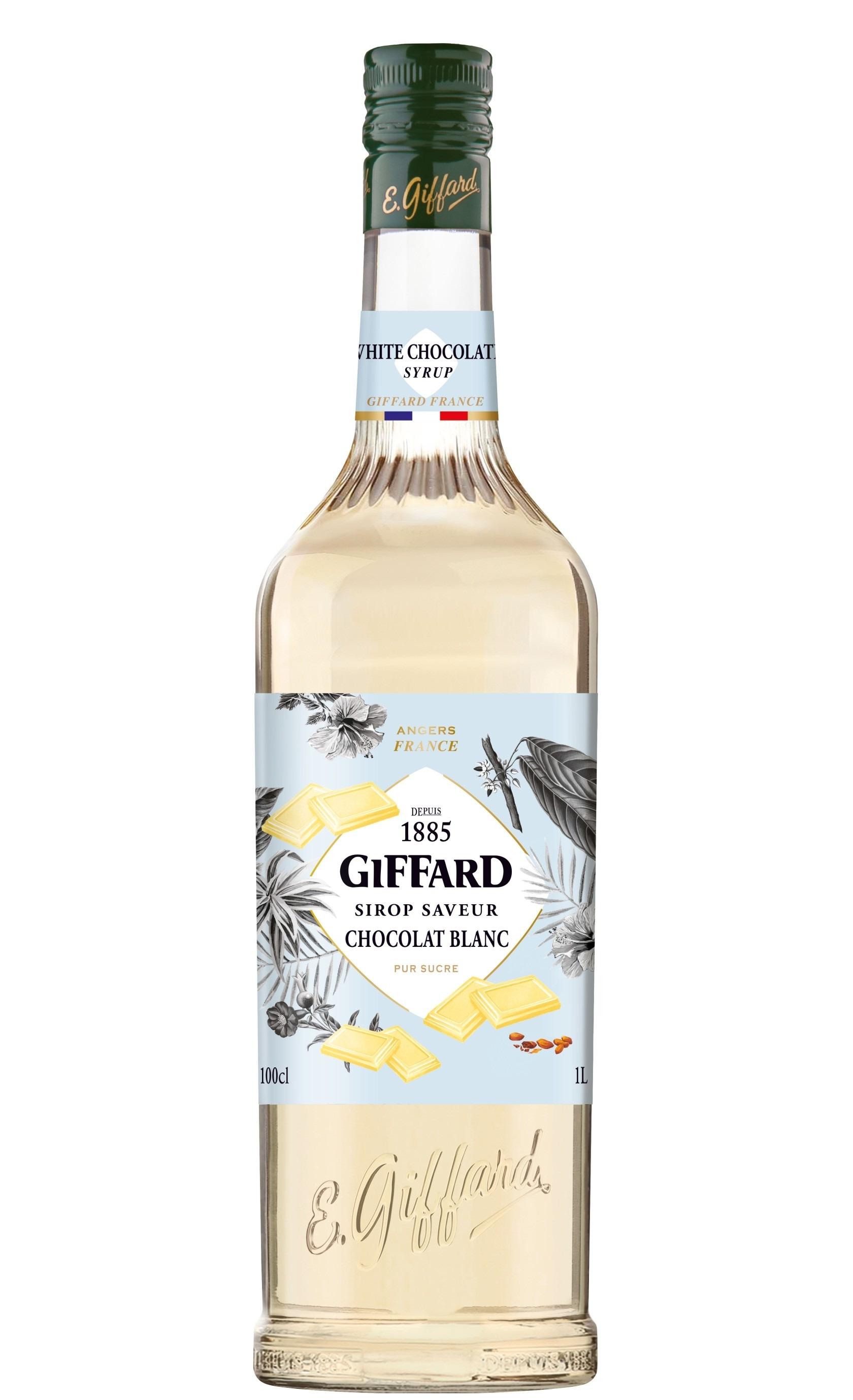 SIROPE CHOCOLATE BLANCO GIFFARD 100cl
