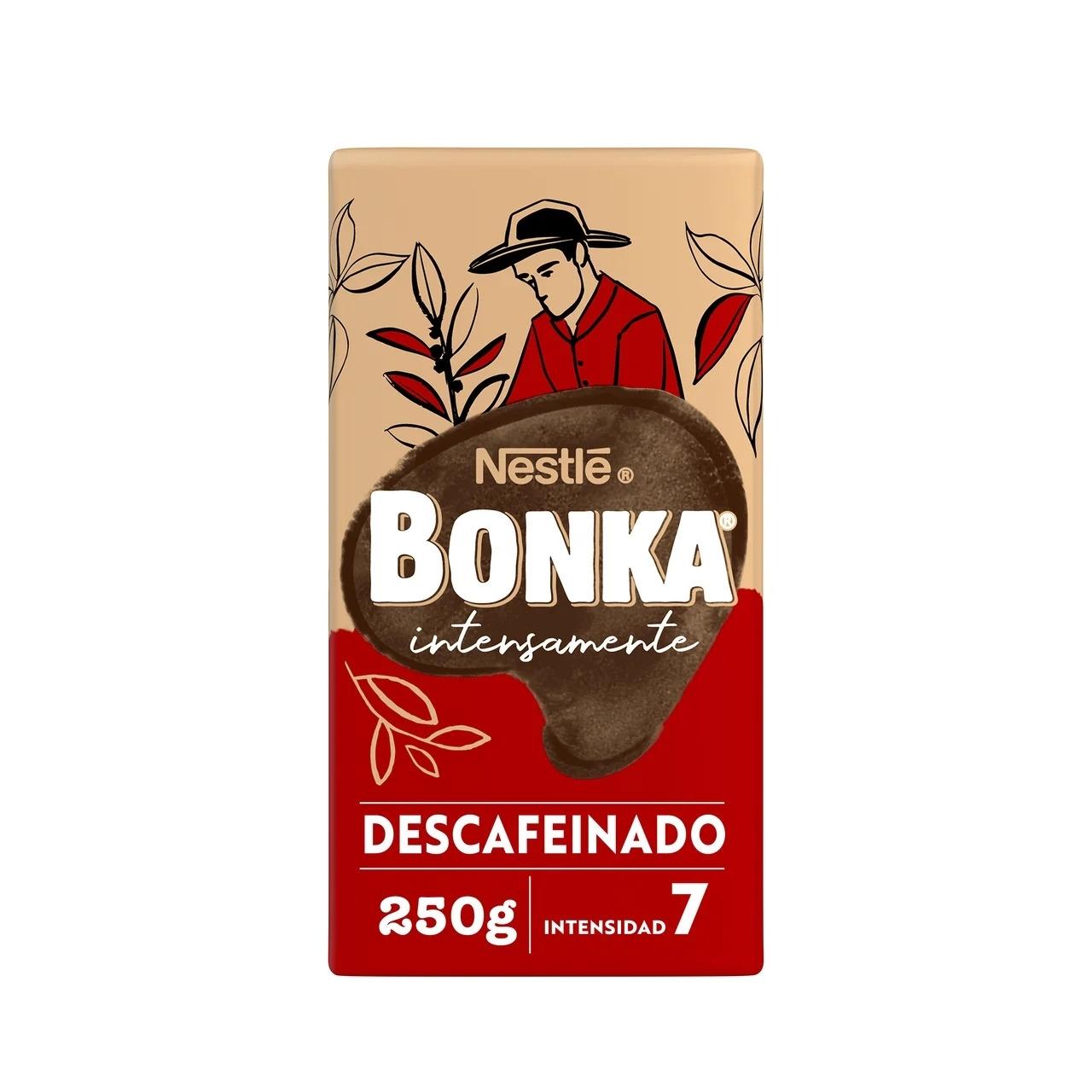 CAFE MOLIDO BONKA DESCAFEINADO INT.7 250gr.